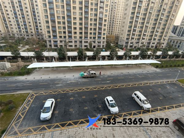 菏泽市牡丹区冠泽海棠湾汽车棚